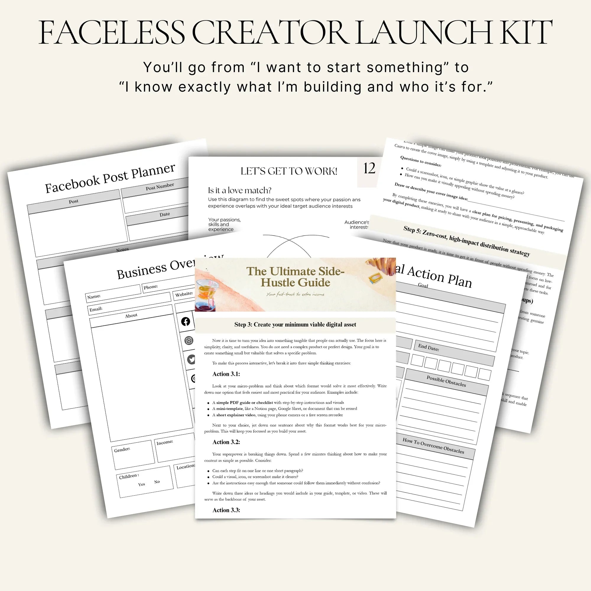 Faceless Creator Launch Kit