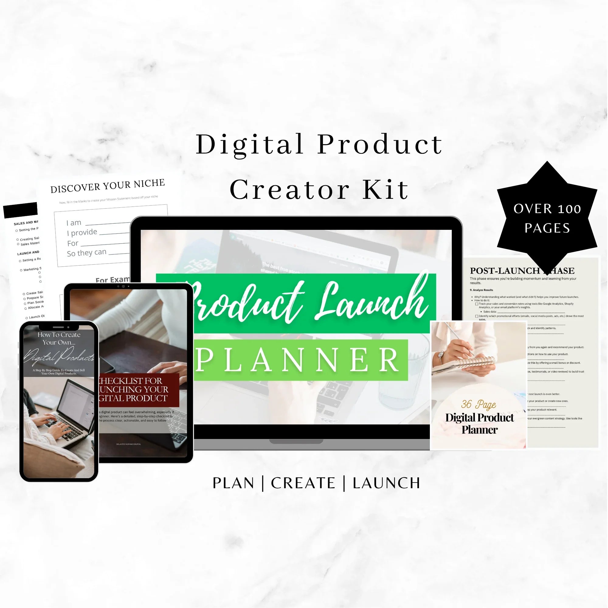 Digital Product Kit — Plan, Create & Launch
